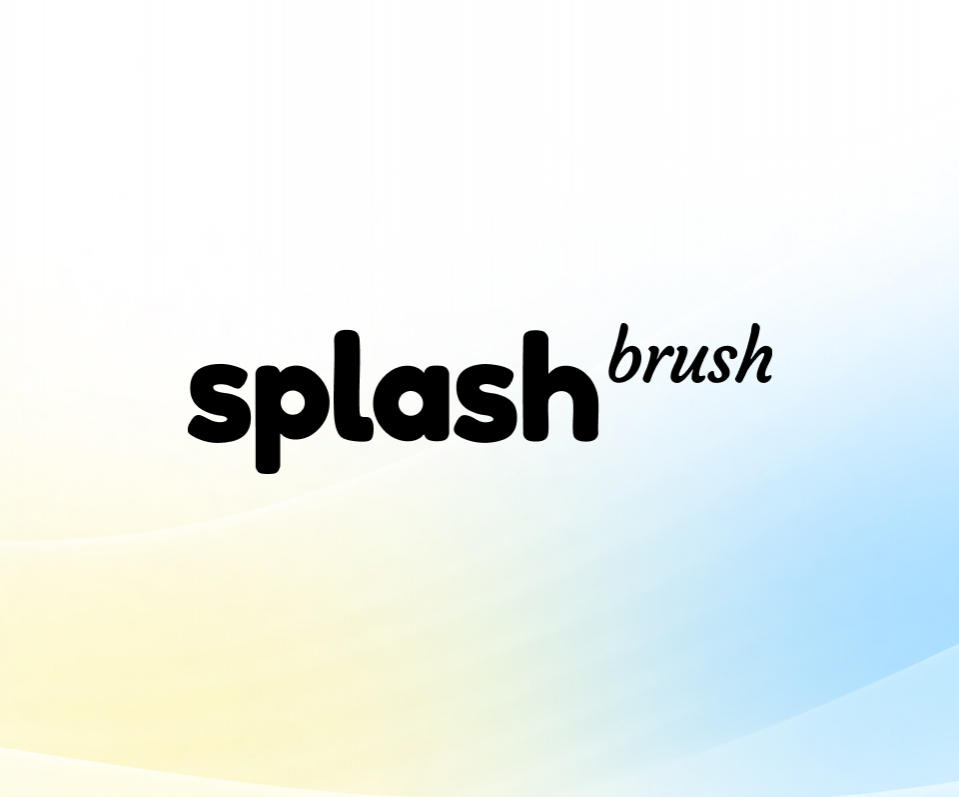 Splash brush